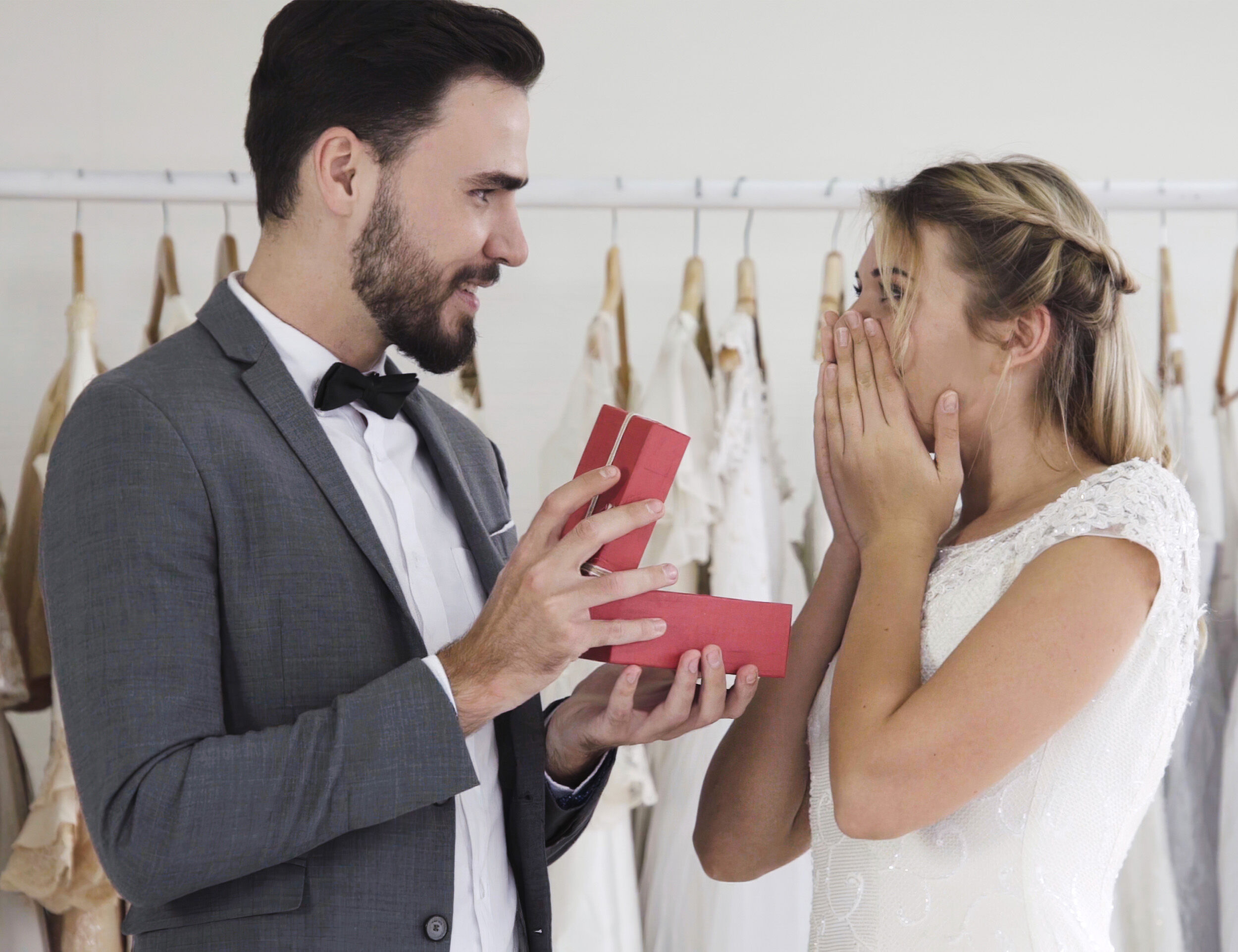 Talking out the wedding anxiety.
